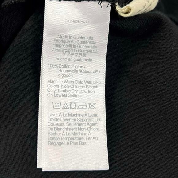 Madewell Softfade Cotton Cover-Up Tank Dress Black Size XS - Picture 5 of 7